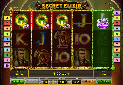 Jogar slots gratis Secret Elixir